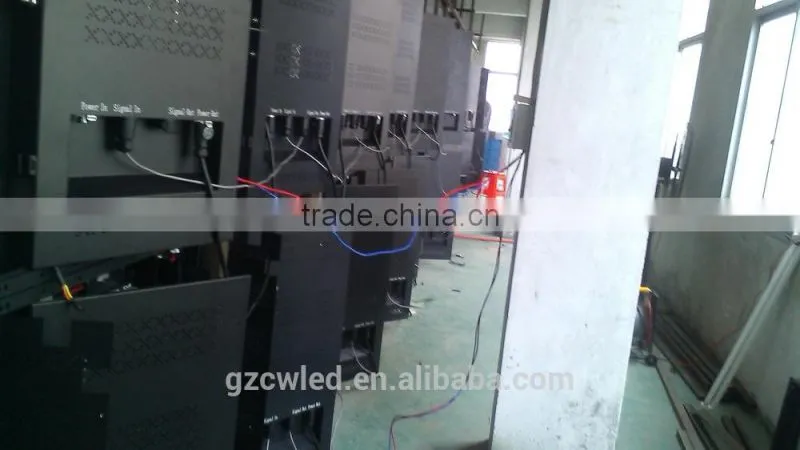 Guangzhou supplier easy movable best performance p6 outdoor full color led video stage rental display screen