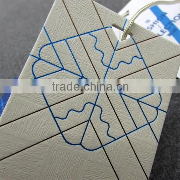 Foil Logo Paper Tags For Kids