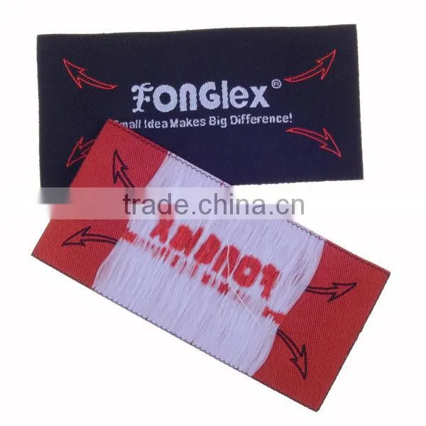 High quality custom garment main label