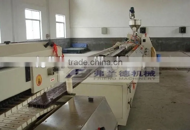 Wood and plastic production machine