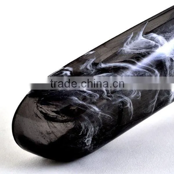 Plastic Black Marbled Luxury Hanger for Boutique Dresses