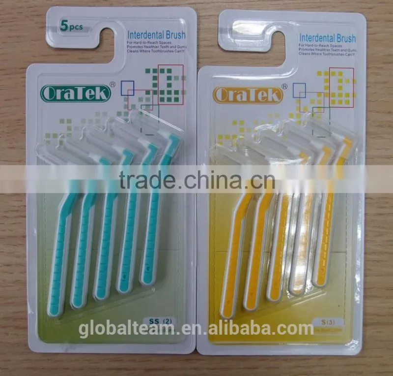 L Shape Adult Dental Disposable Interdental Brush