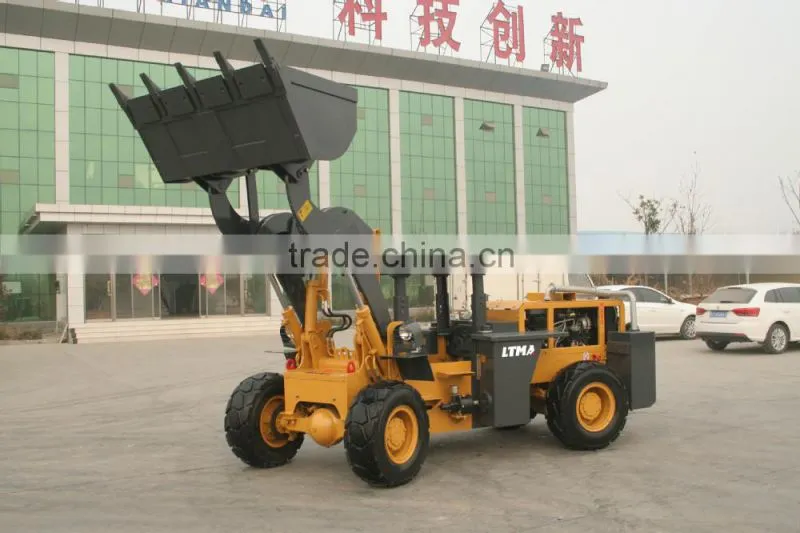 hot sale 1 - 3 ton wheel underground loader