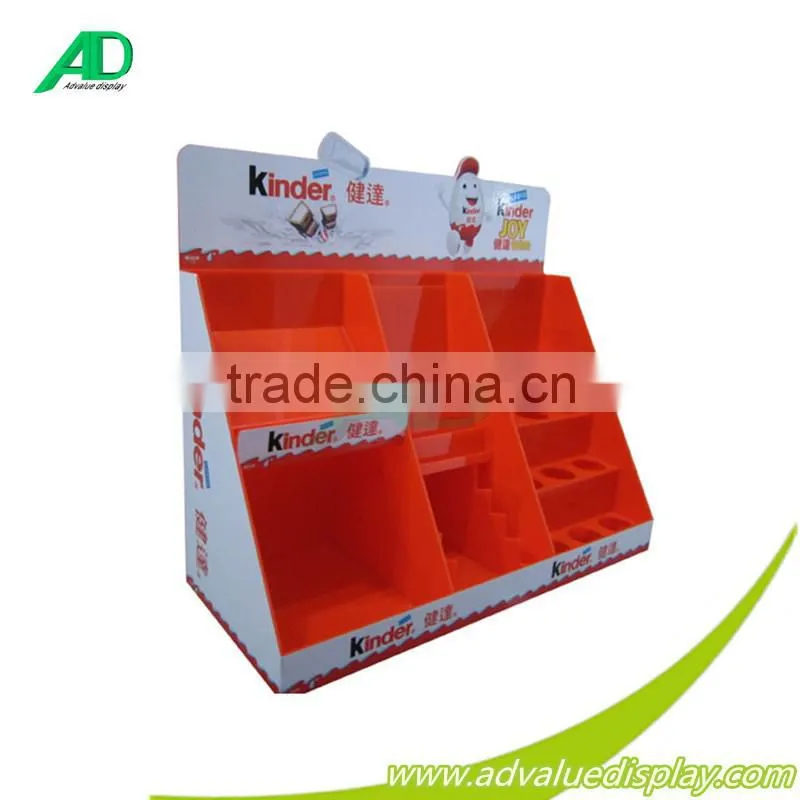 POP up display with hooks cardboard point of purchase displays