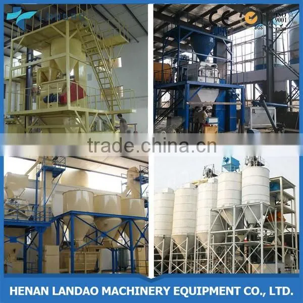 Professional manufacture wall building material plastering mortar production line