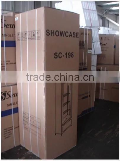 glass door supermarket showcase refrigerator