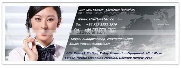 Automatic bga rework station hot air bga chip repair machine(shuttle star PS400)
