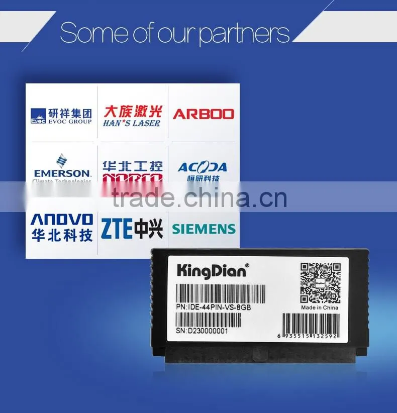 Bulk Original Brand KingDian SSD hard drive Industrial Vertical DOM Disk on Module 32gb IDE for Desktop/Laptop