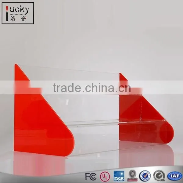 3 Tier Clear Acrylic Display Stand Rack Organizer Nail Polish Salon Wall Makeup Good Quality