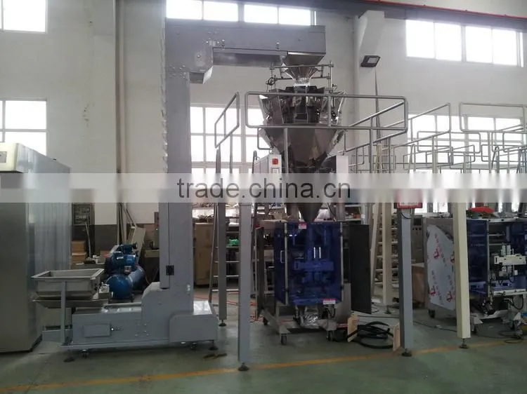 2016 full automatic 10 heads weighting and packing machines manufacturer in Shanghai China