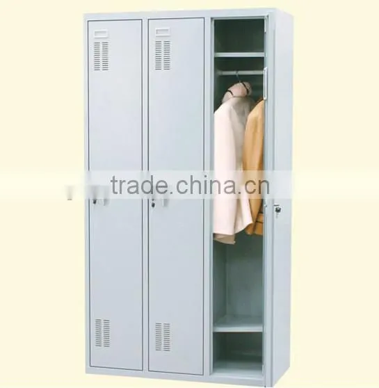 Change room 3 door gym metal steel locker from Luoyang factory