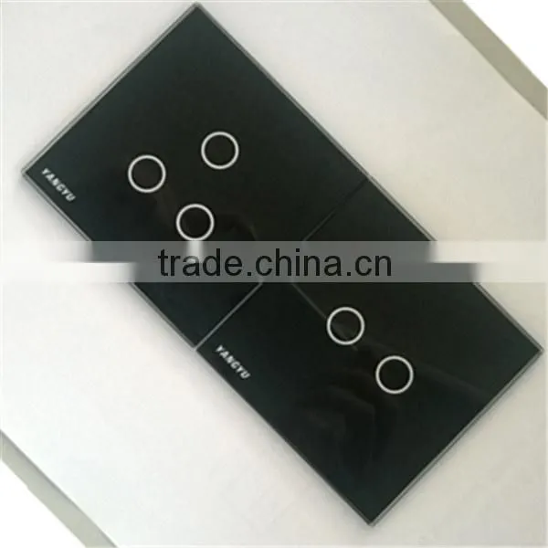 Household appliances silk screen printing glass