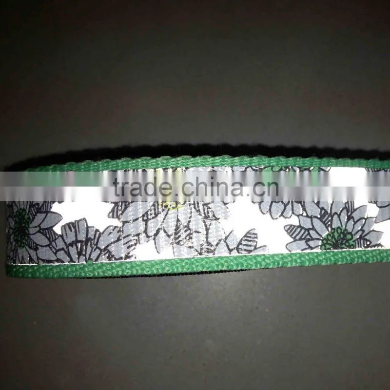 2014 New Special Reflective Webbing With Customized Design