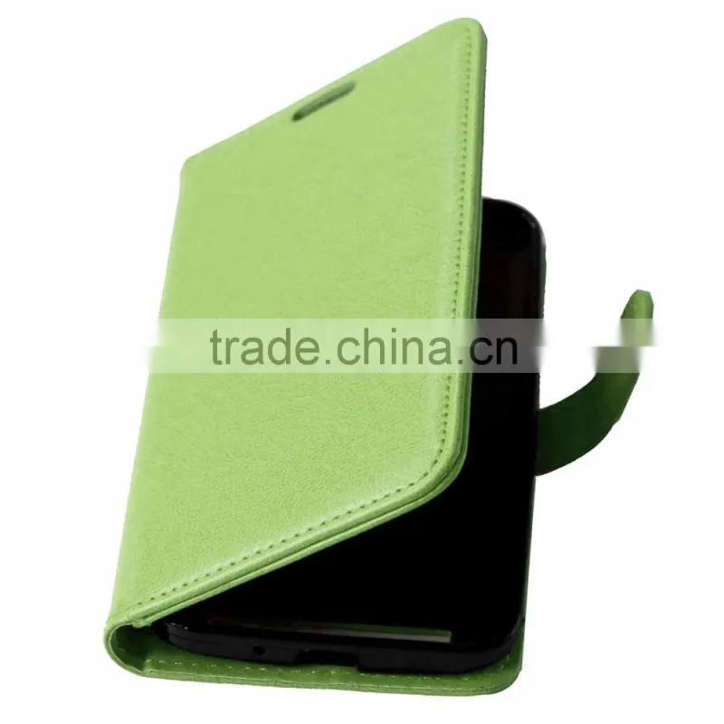 Mobile Phone PU Leather Flip Card-slot Case for ASUS Zenfone 2 ZE500CL 5.0