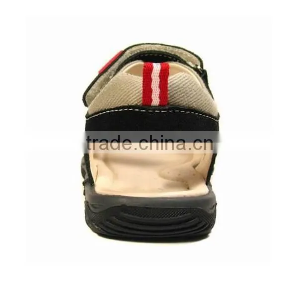 Daily Wear Pure Color Boys School Sandals with Suede Leather
