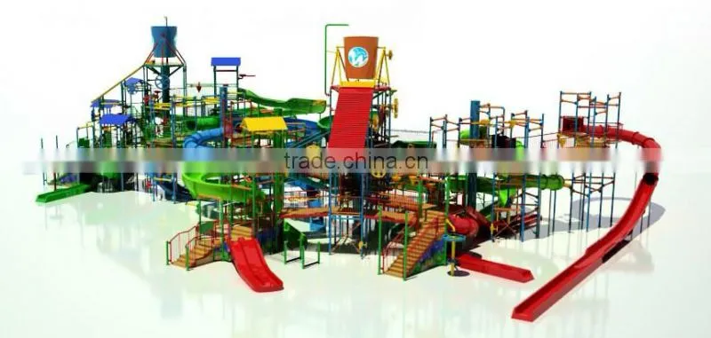 High quality family wide swimming pool water park slide for sale fiberglass