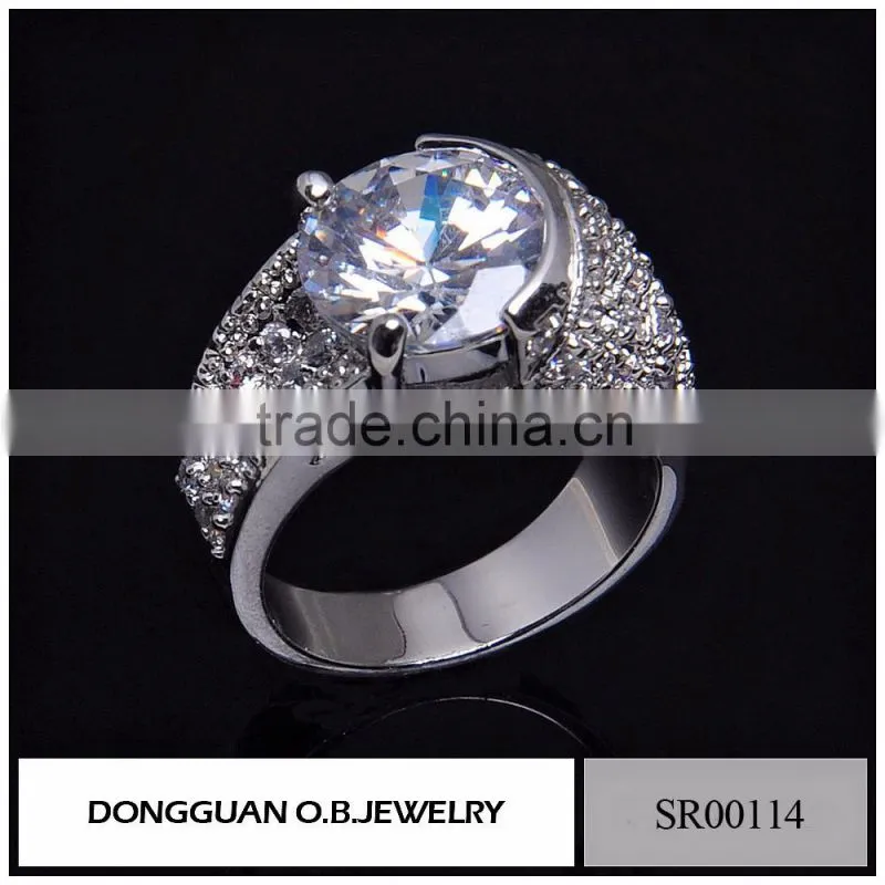 316l Stainless Steel Ring Butterfly Ring In Silver Jewelr With Colorful Cz