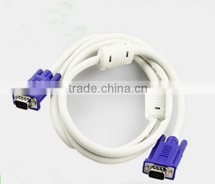 10 Ft / 3 M VGA Monitor HD 15 Pin Male to Male Video Cable