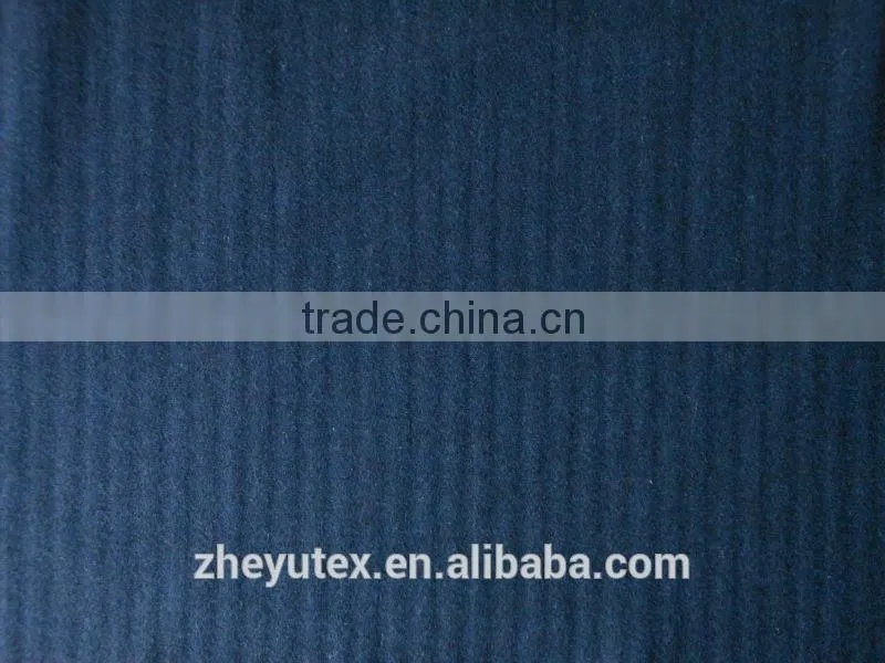 In stock flannel wool fabric with various colors