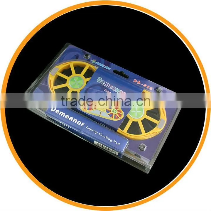 Laptop 2 fans usb Cooler Pad from Dailyetech