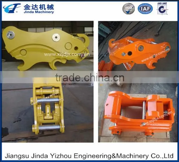 ISO new hydraulic and manul excavator quick couplers,excavtor bucket quick couplers