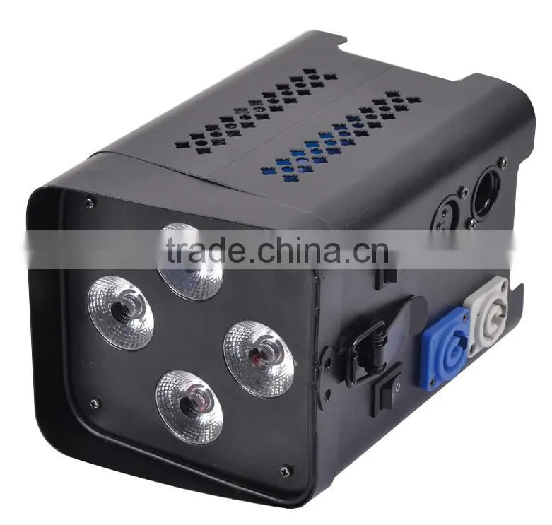 nice price battery par light 4pcs*12w rgbw led