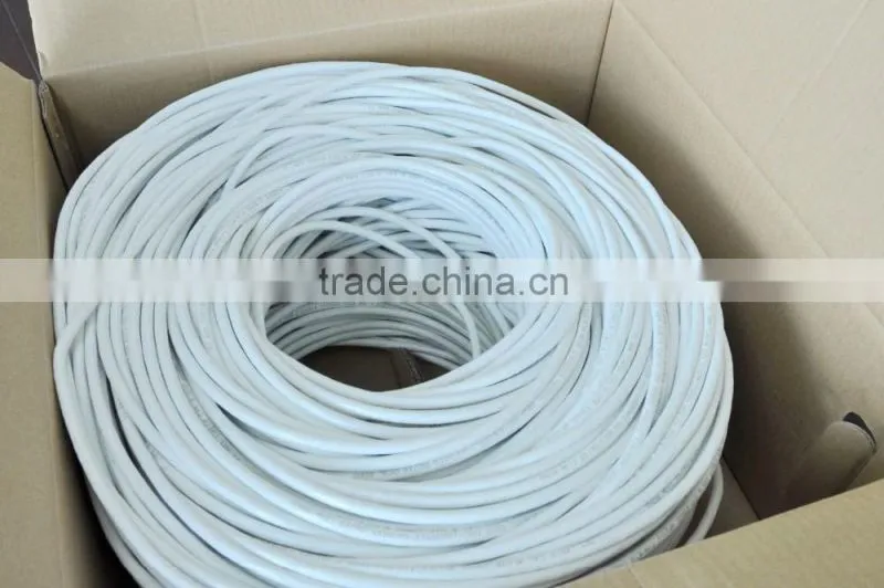 Factory sale CAT6 Lan Network cable UTP Pure copper 23AWG cable with competetive price