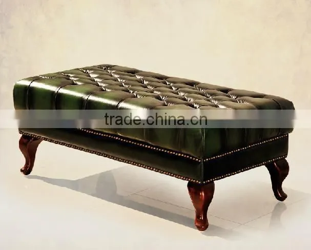 Leather Chaise Lounge