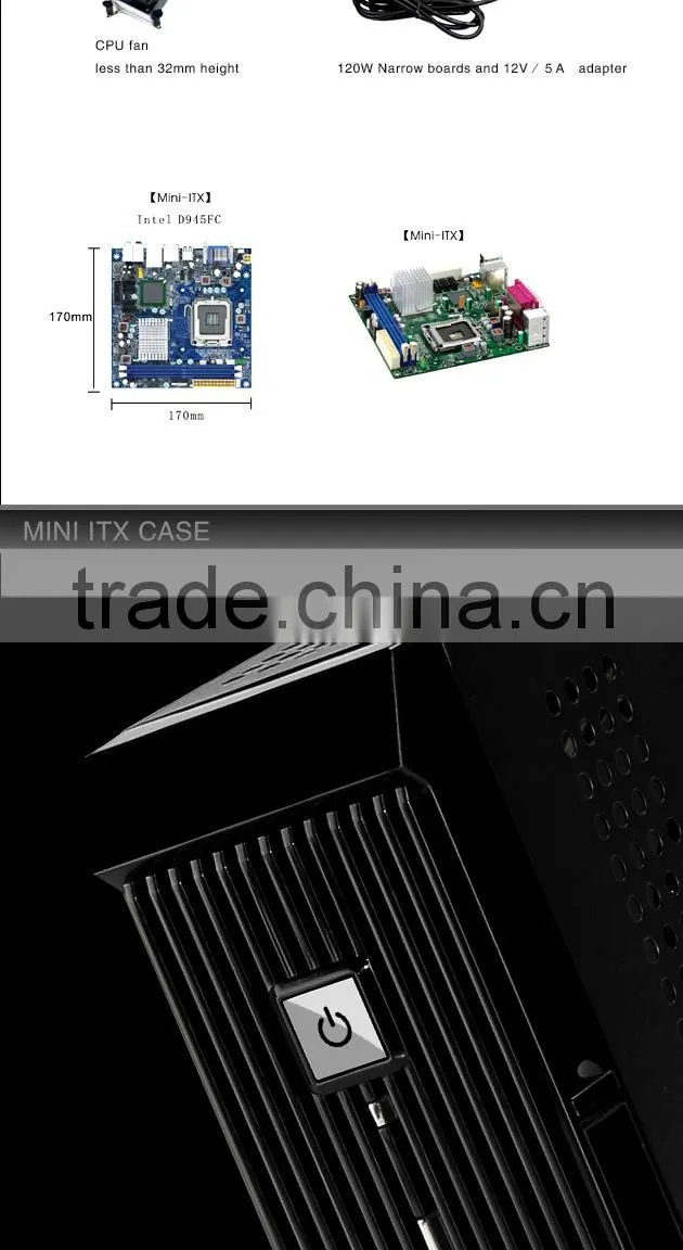 Factory Supply Wholesale Computer Parts Gaming PC Case E-mini-3016