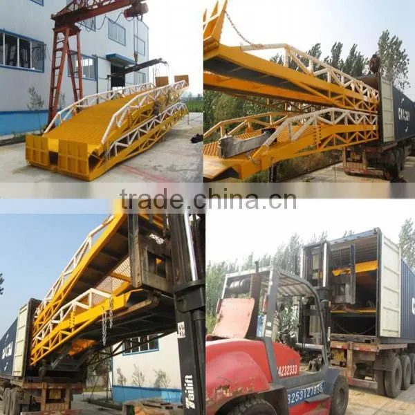 yard ramps for loading and unloading container mobile dock ramp