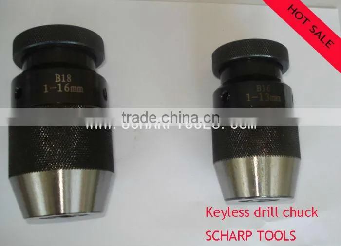keyless drill chuck
