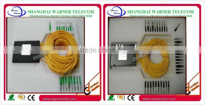 FBT optic fiber 1*2 1*8 1*16 1*32 1*64 2*8 2*16 2*32 2*64 PLC splitter coupler
