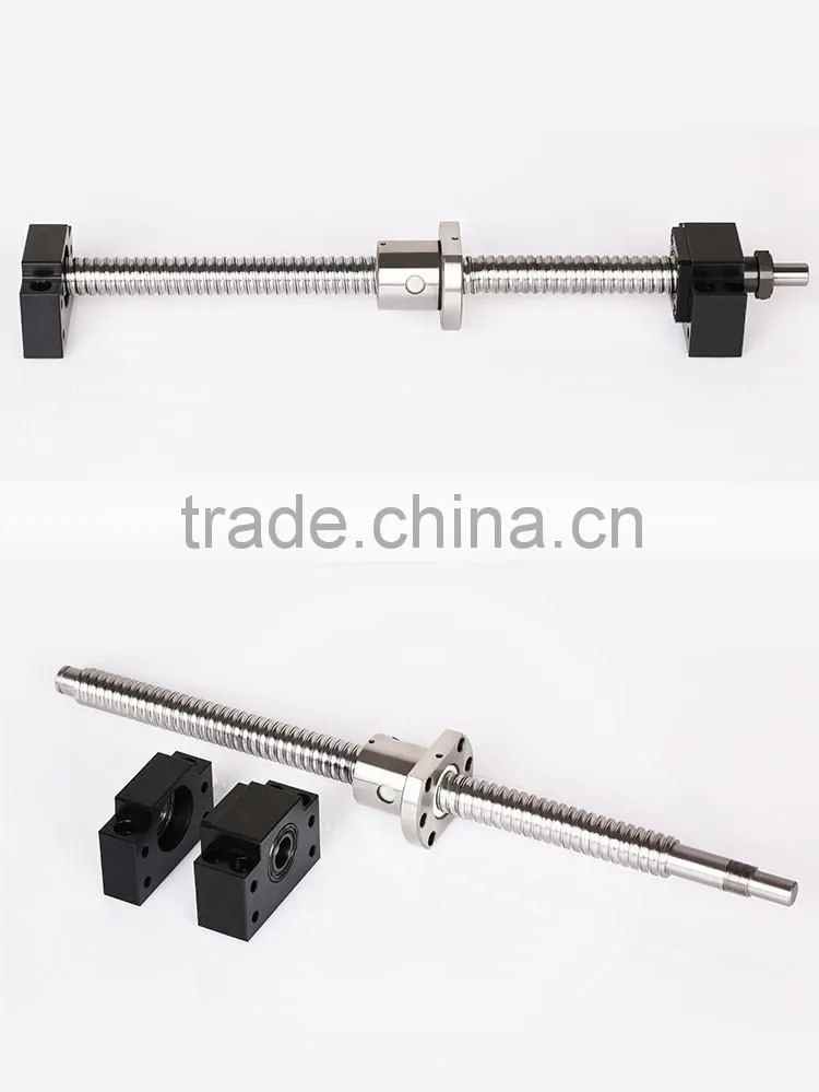 Antibacklash Linear Motor Ball Screw with End Machining Free