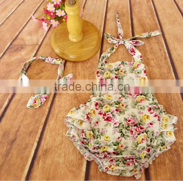 Summer newborn baby roompers