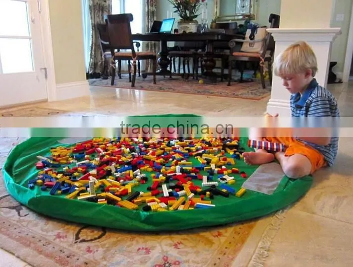 145CM Portable Kids Children Infant Baby Play Mat Toy Storage Bag Toys Organizer