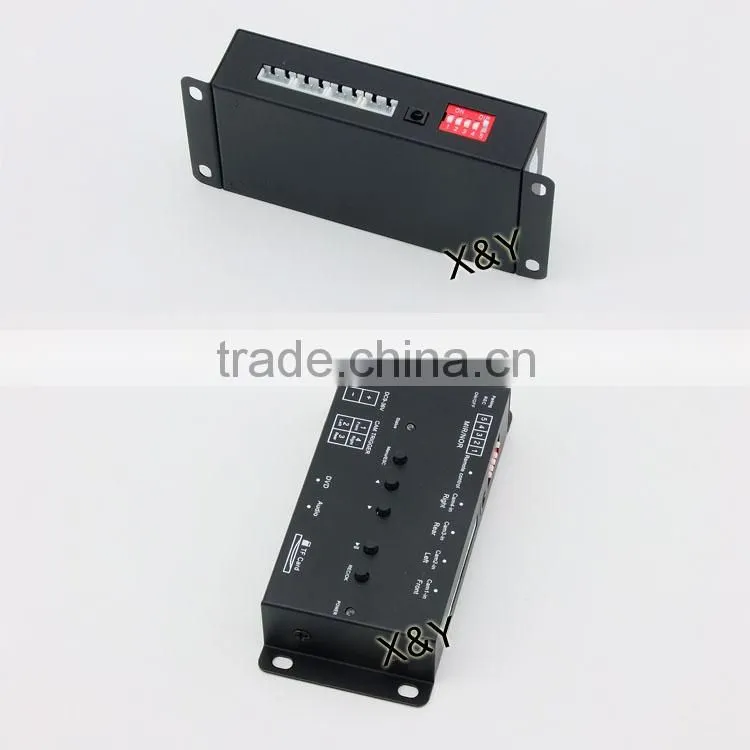 4 channels HD 360 view car camera video splitter Preview and Recording cctv dvr XY-6029MDVR