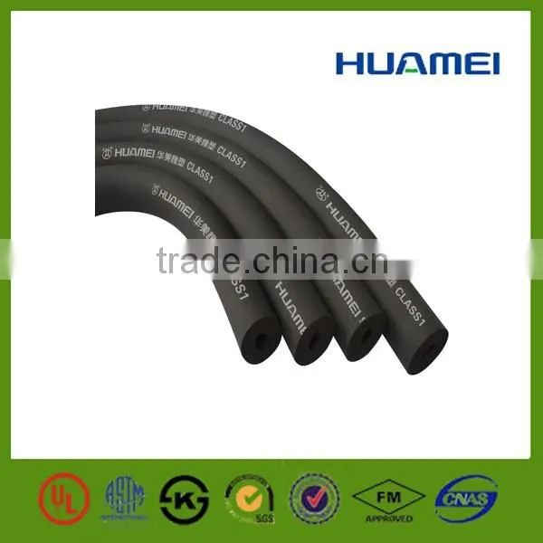 B1 huamei rubber plastic foam insulation tube