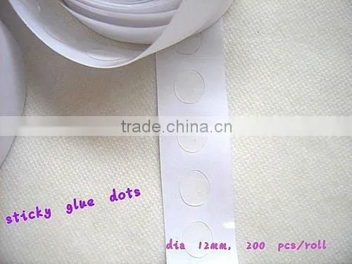 self -adhesive dots, double side dots,sticky dots
