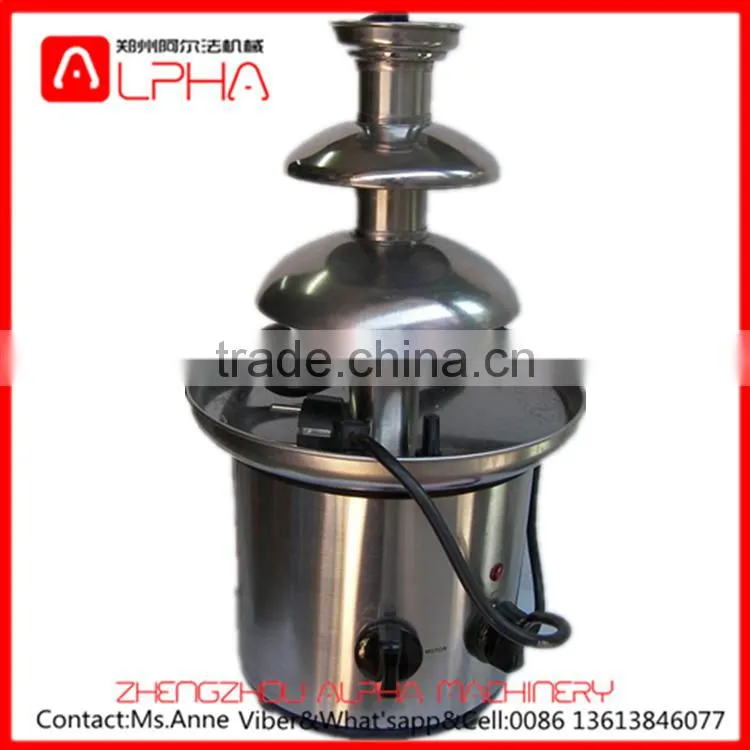High quality chocolate fountain machine with low price
