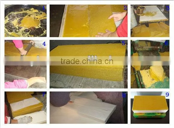 Bee wax Foundation Sheet Without Paraffin Wax