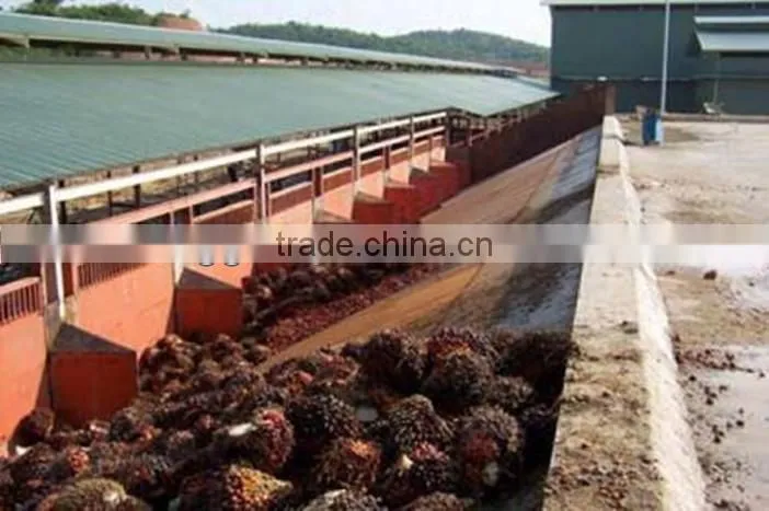 palm oil production line with extraction refinery and fractionation processes