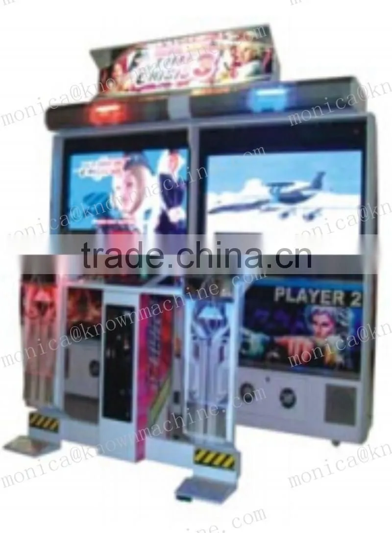 Coin operated time crisis acrade game machine