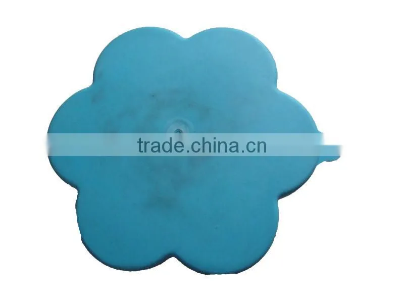 Plum blossom shape horse massage brush