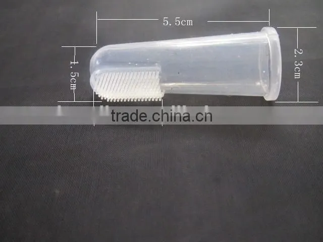 Pet toothbrush, dog finger toothbrush, soft pet massage toothbrush