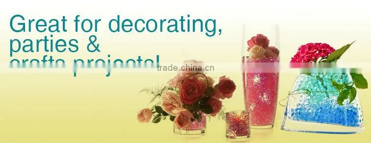 DIY elements home decorative colorful floral gel
