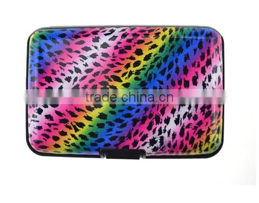 custom plastic credit card holder wallet
