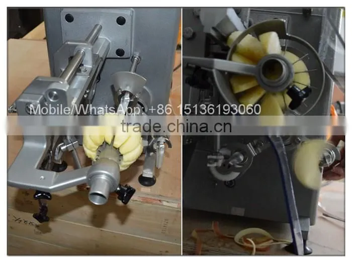 Electric apple slicer electric machine