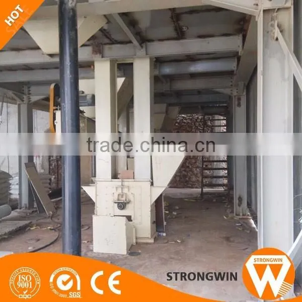 China Strongwin 2t/h animal feed production plant chicken feed pellet making line