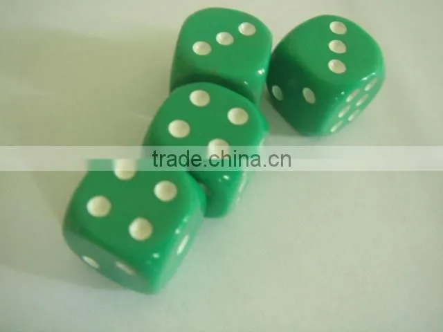 Top quality 20mm acrylic dice