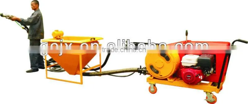 Low maintenance cost UBJ3-Q petrol squeeze hand grout pump